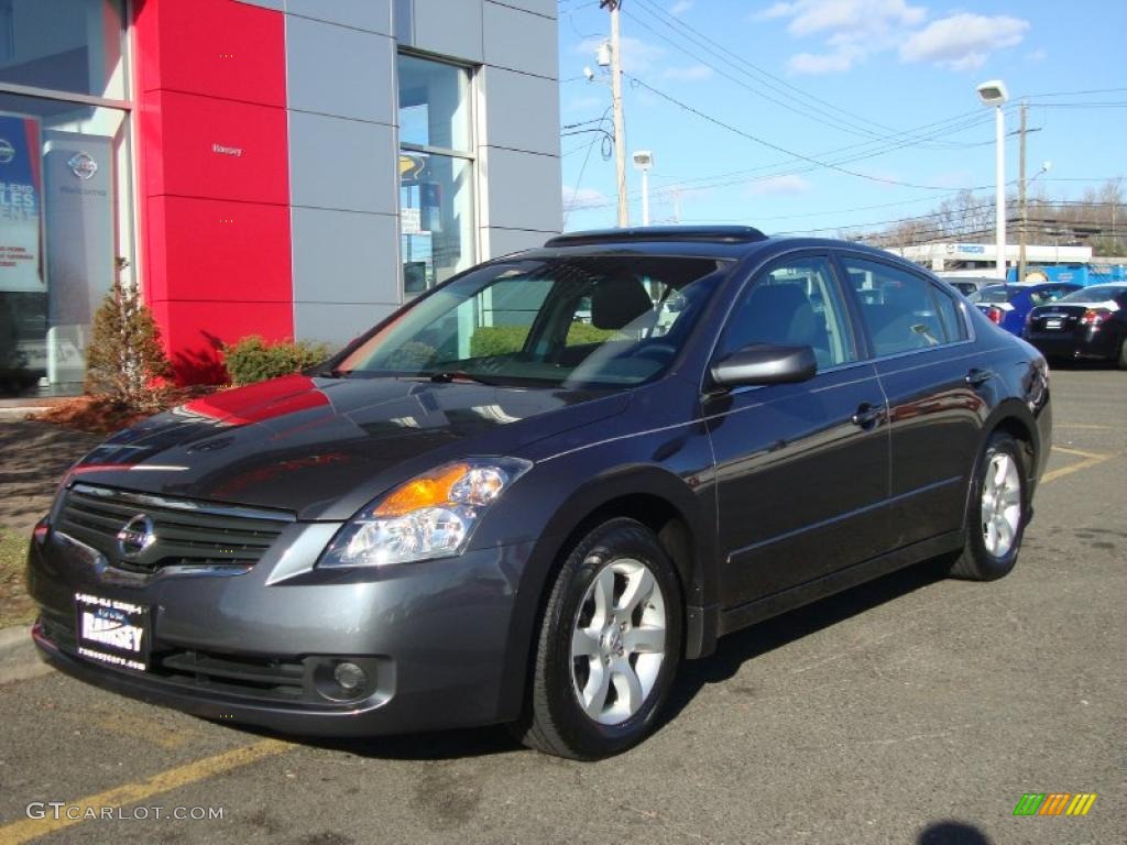 2008 Altima 2.5 S - Dark Slate Metallic / Charcoal photo #1