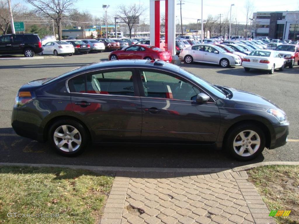 2008 Altima 2.5 S - Dark Slate Metallic / Charcoal photo #5