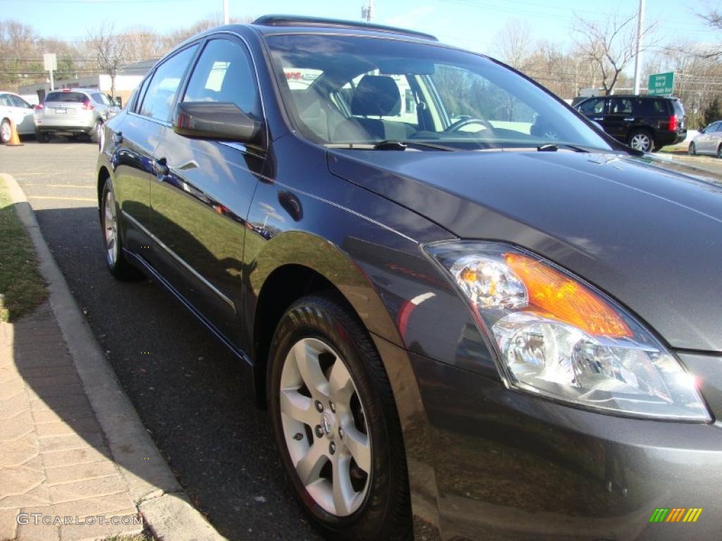 2008 Altima 2.5 S - Dark Slate Metallic / Charcoal photo #11