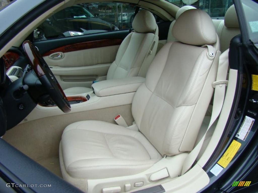Ecru Interior 2007 Lexus SC 430 Convertible Photo #41302632