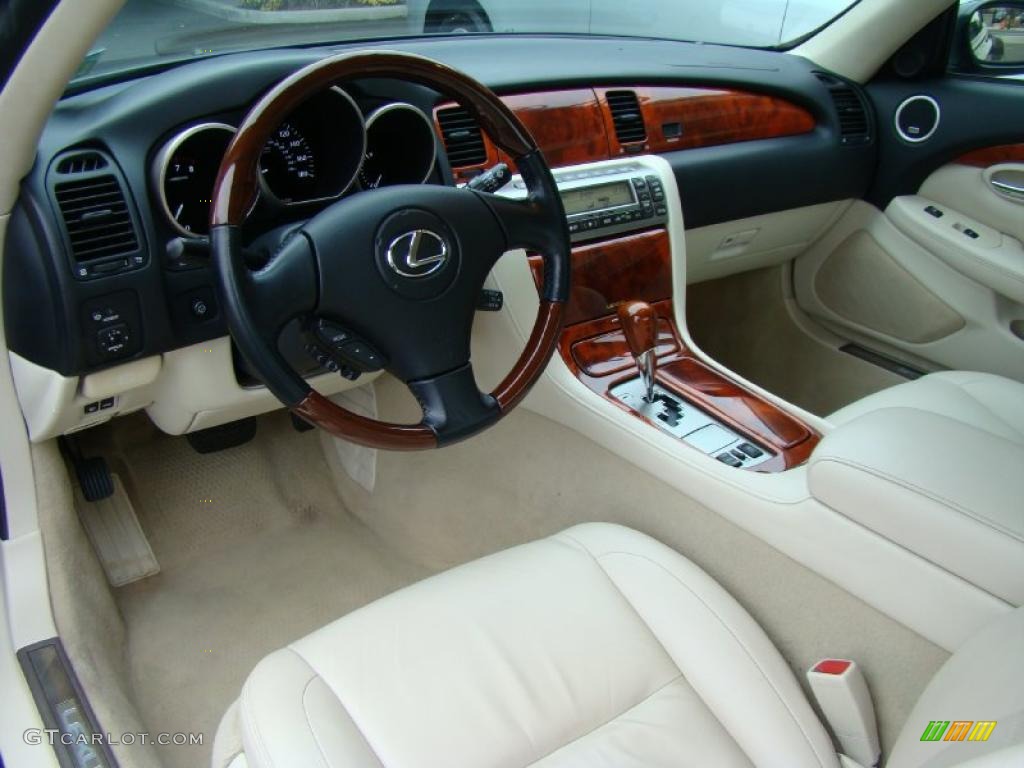 Ecru Interior 2007 Lexus SC 430 Convertible Photo #41302672