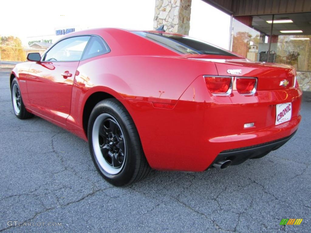 Victory Red 2011 Chevrolet Camaro LS Coupe Exterior Photo #41303200