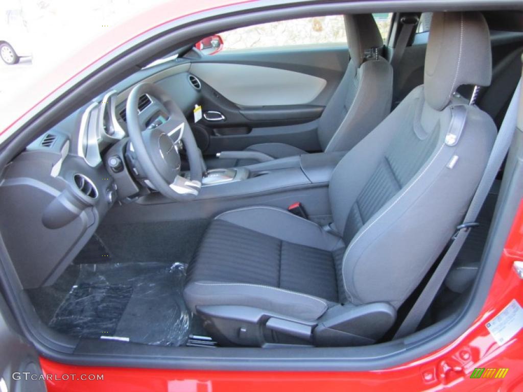 Black Interior 2011 Chevrolet Camaro LS Coupe Photo #41303312