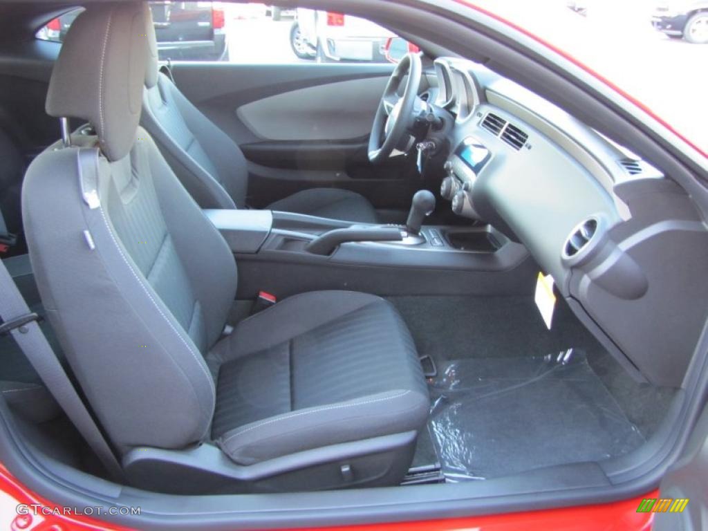 Black Interior 2011 Chevrolet Camaro LS Coupe Photo #41303328