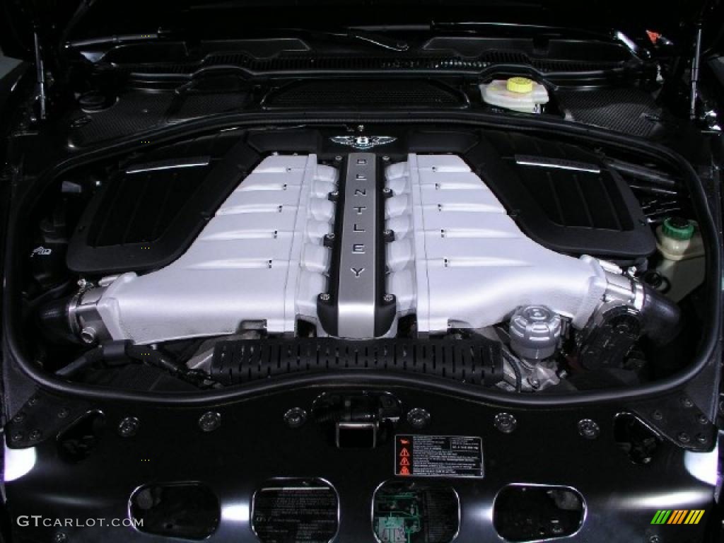 2007 Bentley Continental GT Standard Continental GT Model 6.0L Twin-Turbocharged DOHC 48V VVT W12 Engine Photo #41303608