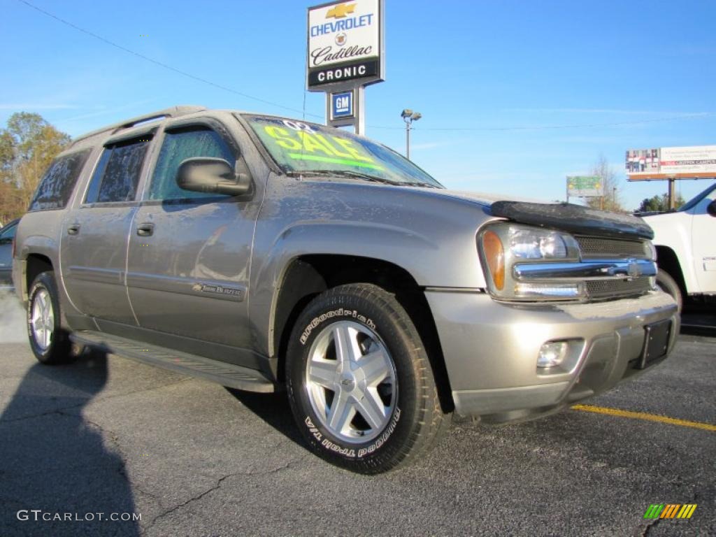 2003 TrailBlazer EXT LT - Sandalwood Metallic / Medium Oak photo #1