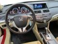 Ivory 2009 Honda Accord EX-L V6 Coupe Dashboard