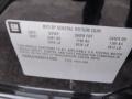 2008 Cadillac STS 4 V8 AWD Info Tag