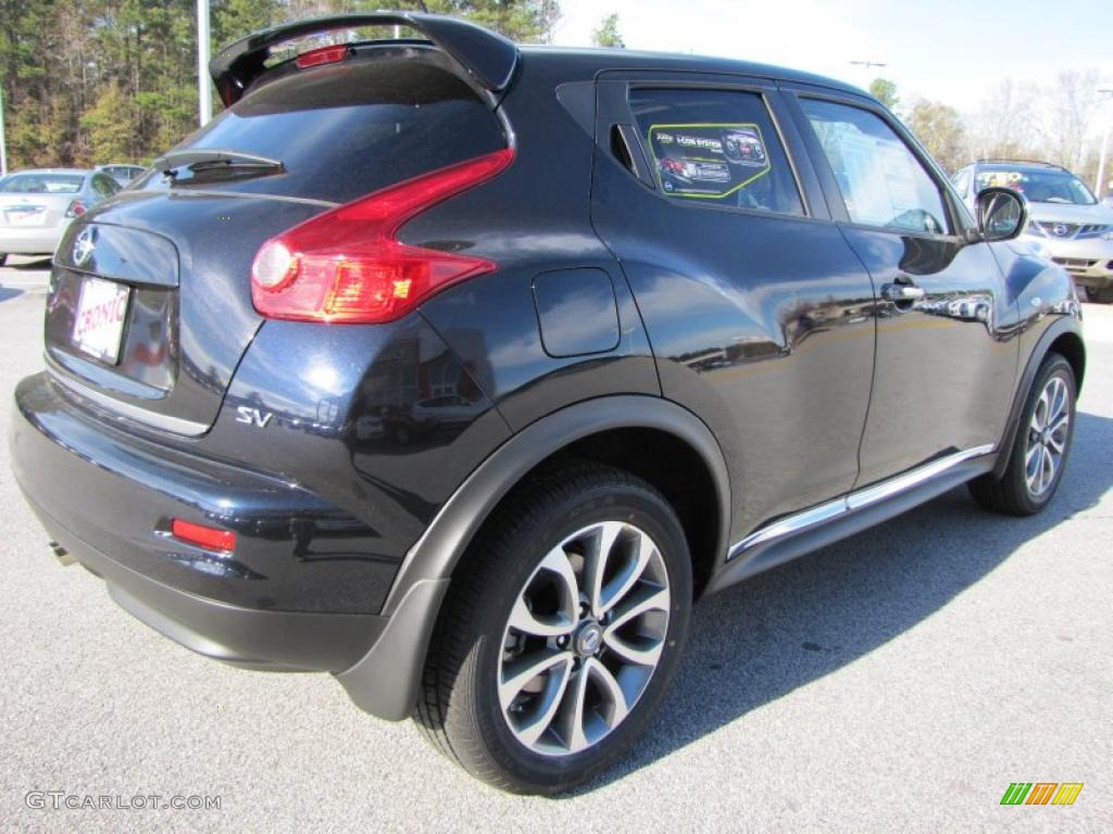 Sapphire Black 2011 Nissan Juke SV Exterior Photo #41304985