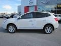 2011 Pearl White Nissan Rogue SV  photo #2