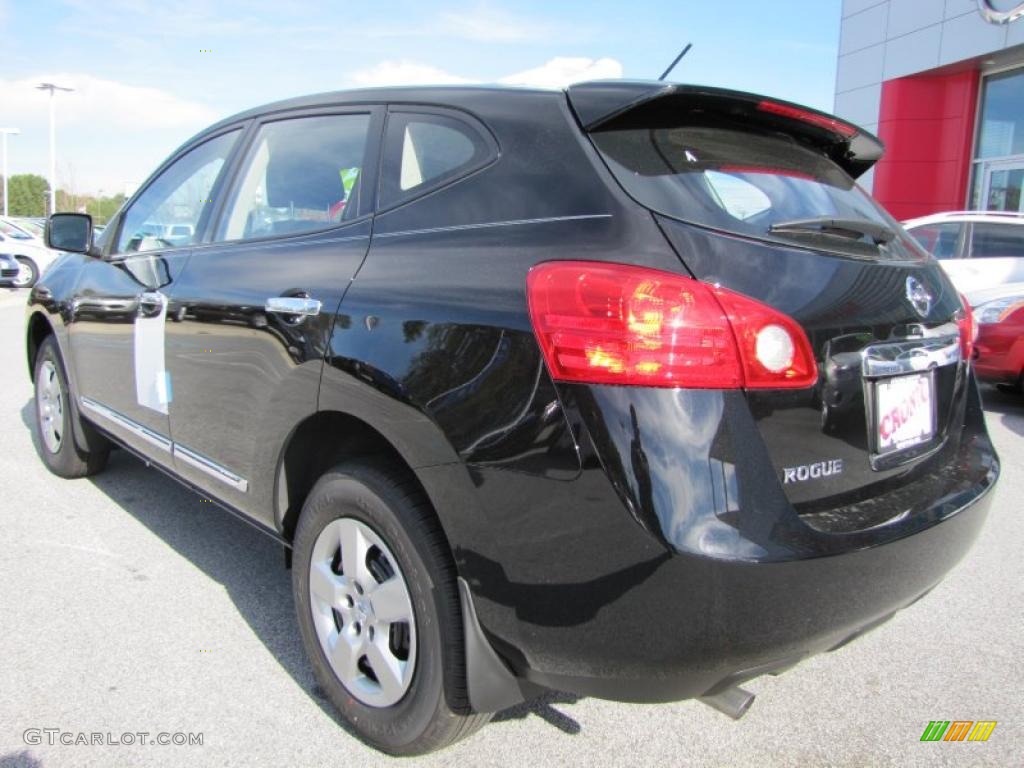 2011 Rogue S - Wicked Black / Black photo #3