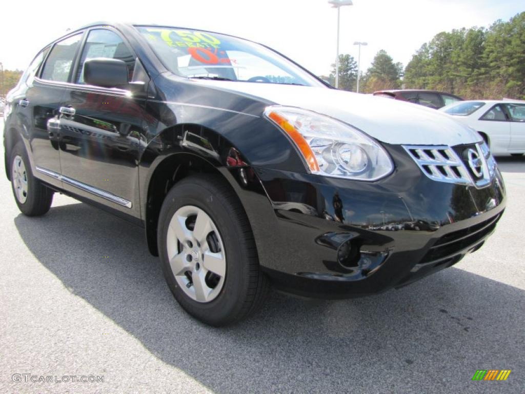 2011 Rogue S - Wicked Black / Black photo #7