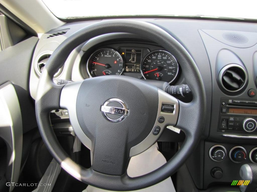 2011 Rogue S - Wicked Black / Black photo #11
