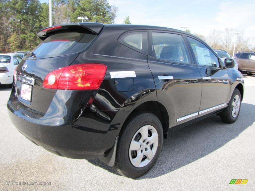 2011 Rogue S - Wicked Black / Gray photo #4