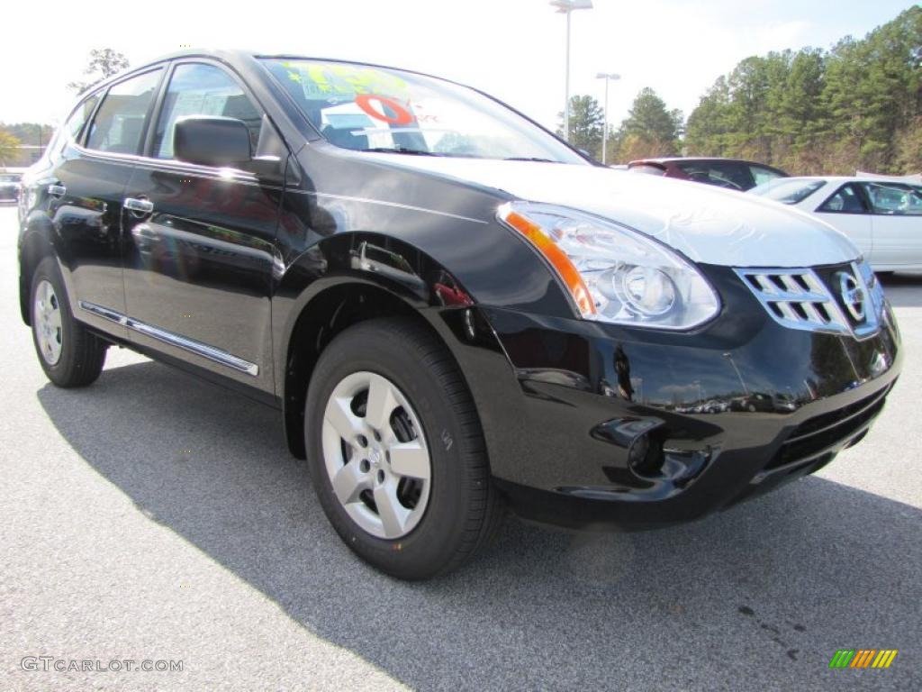 2011 Rogue S - Wicked Black / Gray photo #6