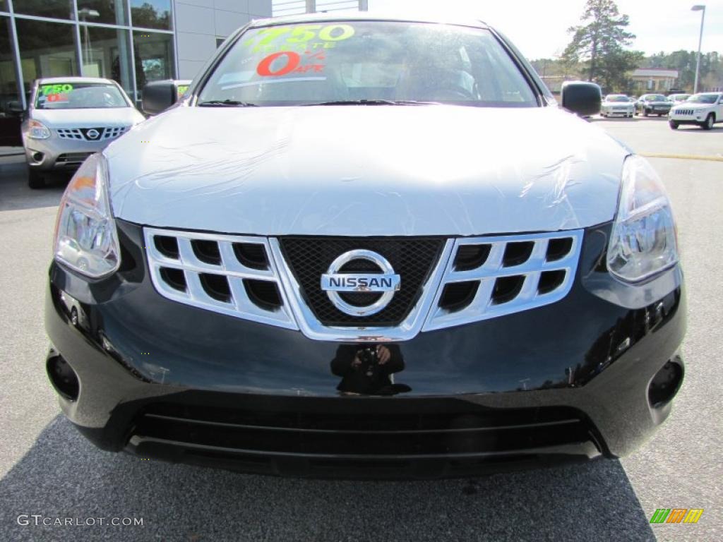 2011 Rogue S - Wicked Black / Gray photo #7