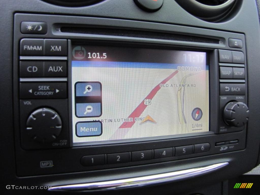 2011 Rogue SL - Pearl White / Gray photo #13