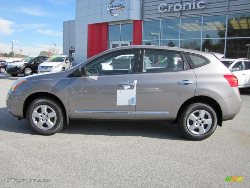 2011 Rogue S - Platinum Graphite / Gray photo #2