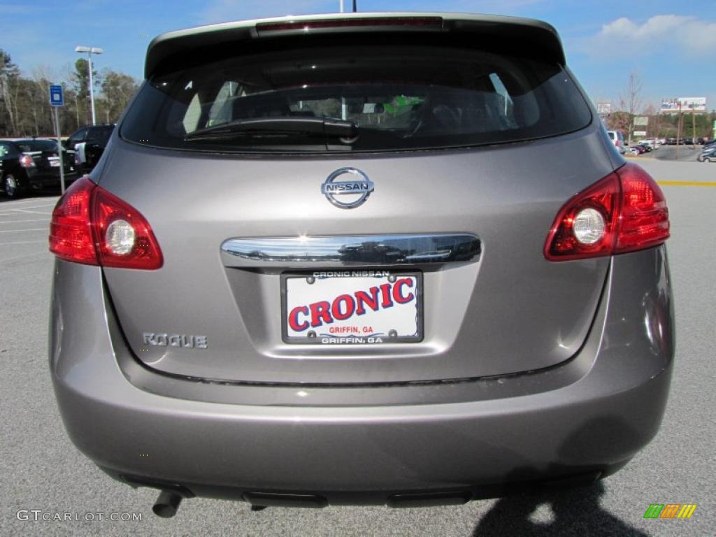 2011 Rogue S - Platinum Graphite / Gray photo #4