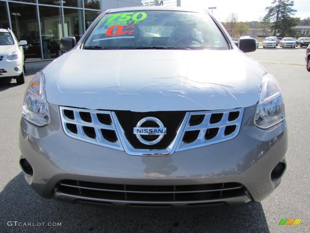 2011 Rogue S - Platinum Graphite / Gray photo #8