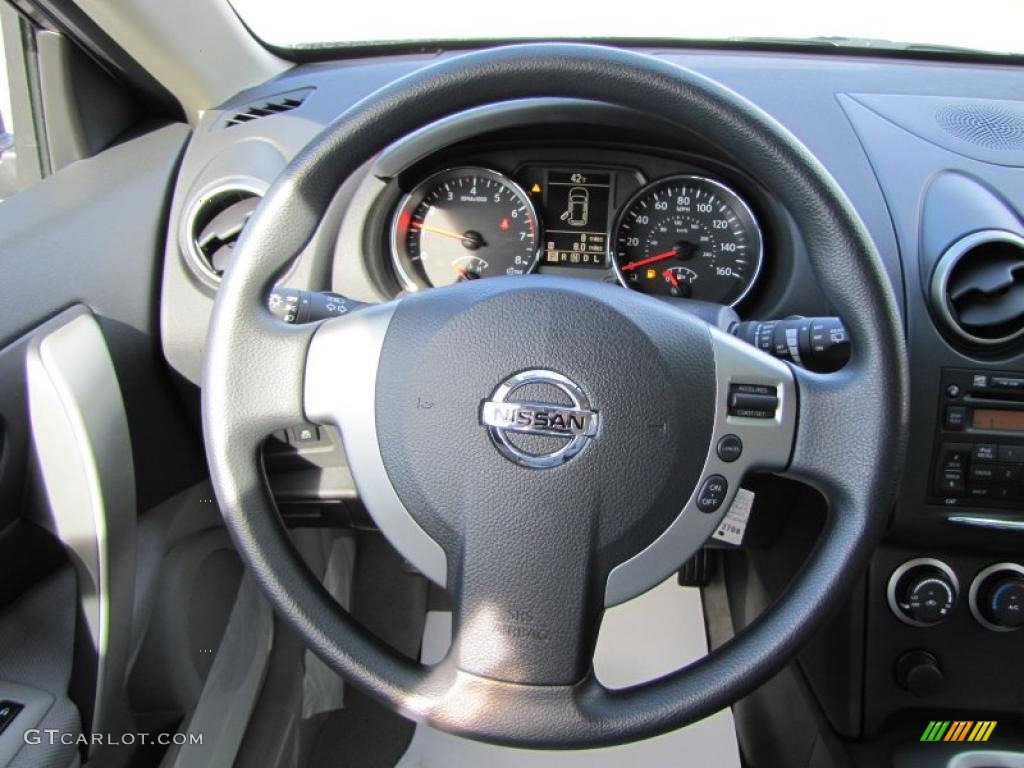 2011 Rogue S - Platinum Graphite / Gray photo #11
