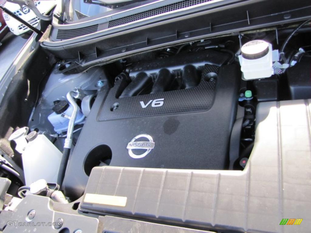 2011 Nissan Murano S 3.5 Liter DOHC 24-Valve CVTCS V6 Engine Photo #41307999