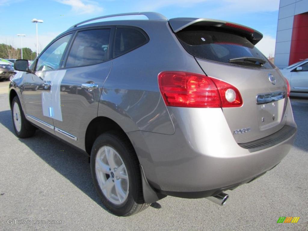 2011 Rogue SV - Platinum Graphite / Gray photo #3