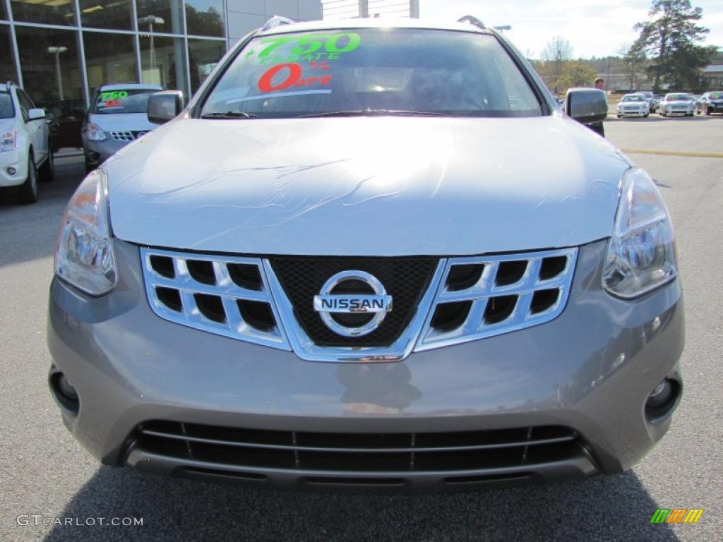 2011 Rogue SV - Platinum Graphite / Gray photo #7