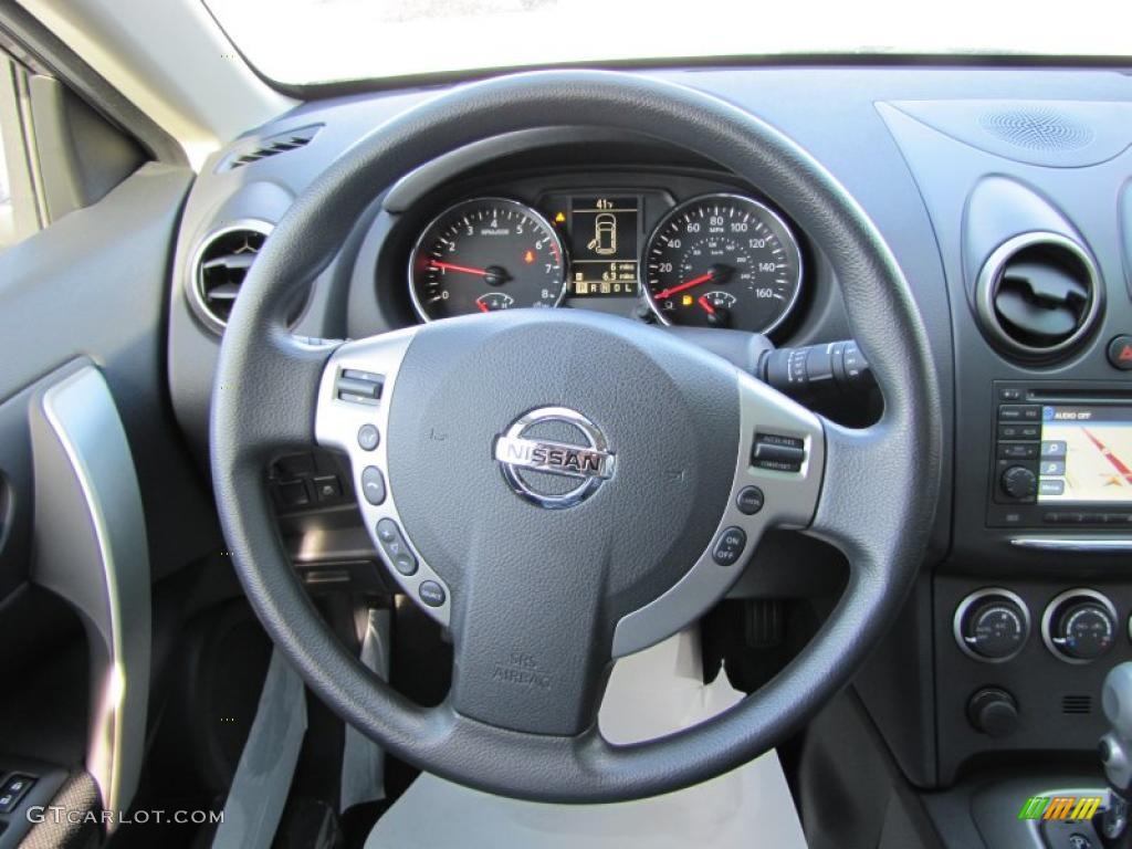 2011 Rogue SV - Platinum Graphite / Gray photo #10