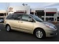 2008 Desert Sand Mica Toyota Sienna XLE  photo #1