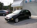 2004 Pitch Black Ford Focus ZX3 Coupe  photo #1