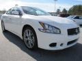 2011 Winter Frost White Nissan Maxima 3.5 SV Sport  photo #6