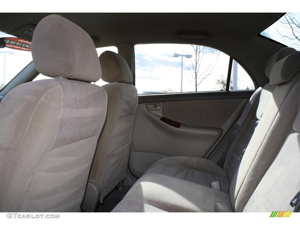 Beige Interior 2008 Toyota Corolla LE Photo #41310368