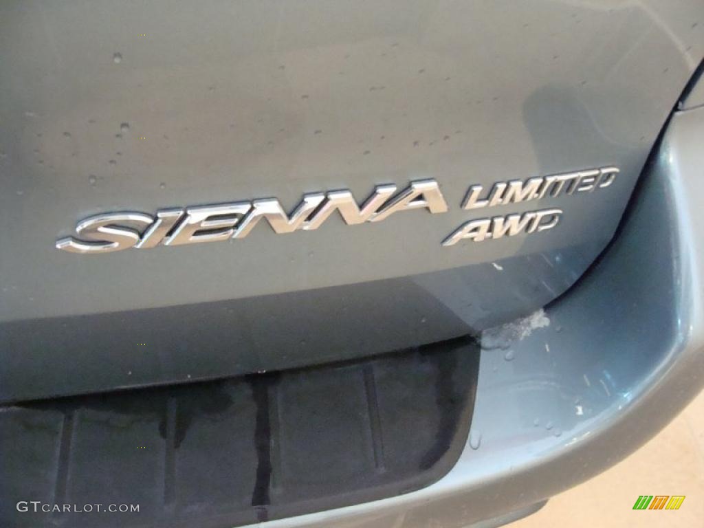2008 Sienna Limited AWD - Blue Mirage Metallic / Fawn photo #5
