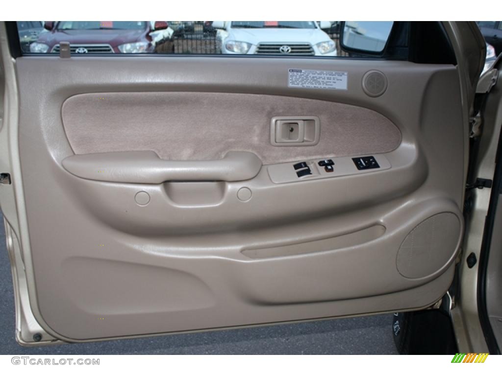 2003 Toyota Tacoma V6 TRD Xtracab 4x4 Oak Door Panel Photo #41310930