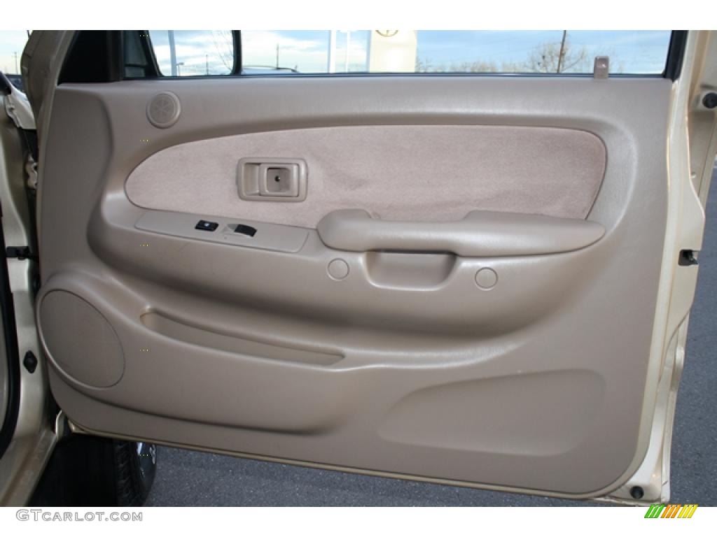 2003 Toyota Tacoma V6 TRD Xtracab 4x4 Oak Door Panel Photo #41310943