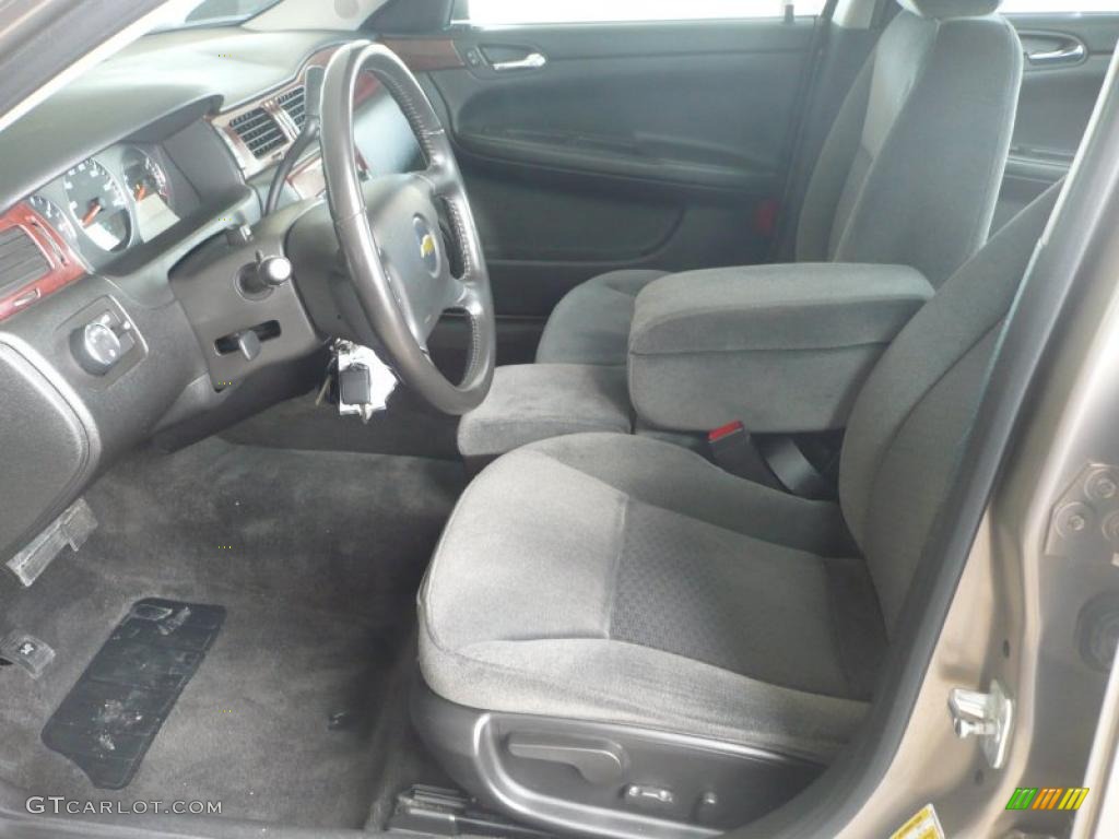 Ebony Black Interior 2006 Chevrolet Impala Lt Photo