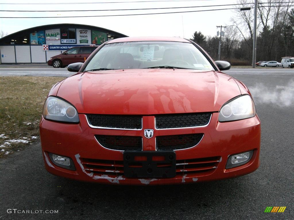 2004 Stratus R/T Coupe - Indy Red / Sandstone photo #2