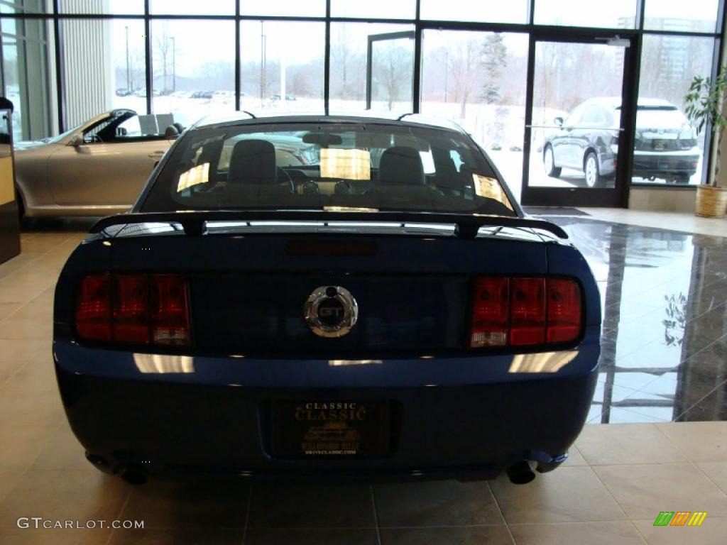 2006 Mustang GT Premium Coupe - Vista Blue Metallic / Dark Charcoal photo #3