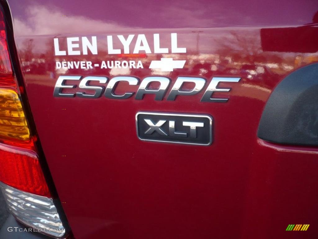 2006 Escape XLT V6 4WD - Redfire Metallic / Medium/Dark Flint photo #12