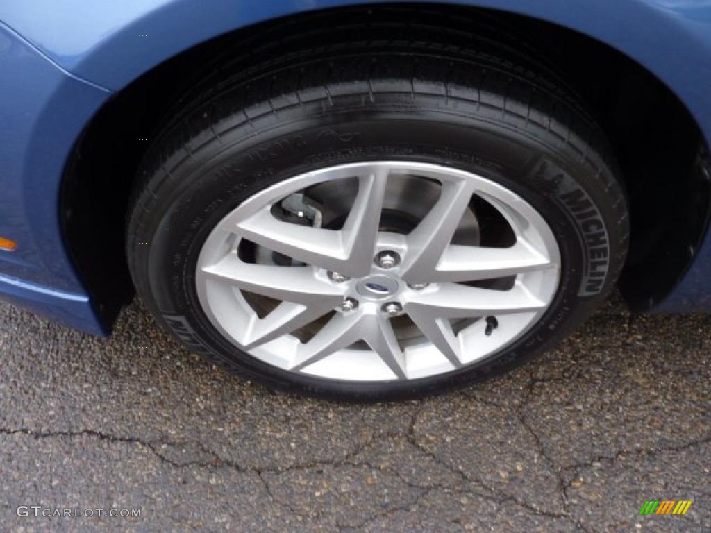 2010 Fusion SEL V6 - Sport Blue Metallic / Charcoal Black photo #9