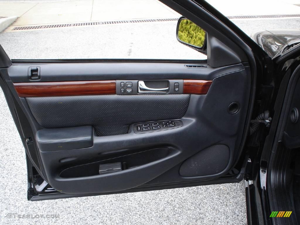 2003 Cadillac Seville STS Black Door Panel Photo #41317026