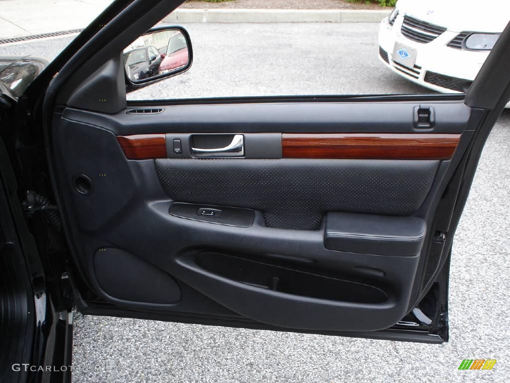 2003 Cadillac Seville STS Black Door Panel Photo #41317075