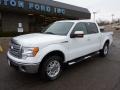 2009 Oxford White Ford F150 Lariat SuperCrew 4x4  photo #8