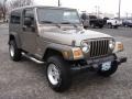 2005 Light Khaki Metallic Jeep Wrangler Unlimited 4x4  photo #3