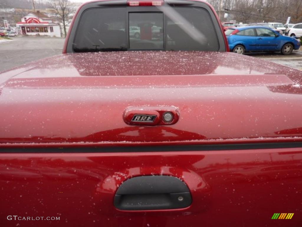 2002 F150 XLT SuperCrew 4x4 - Toreador Red Metallic / Medium Graphite photo #17