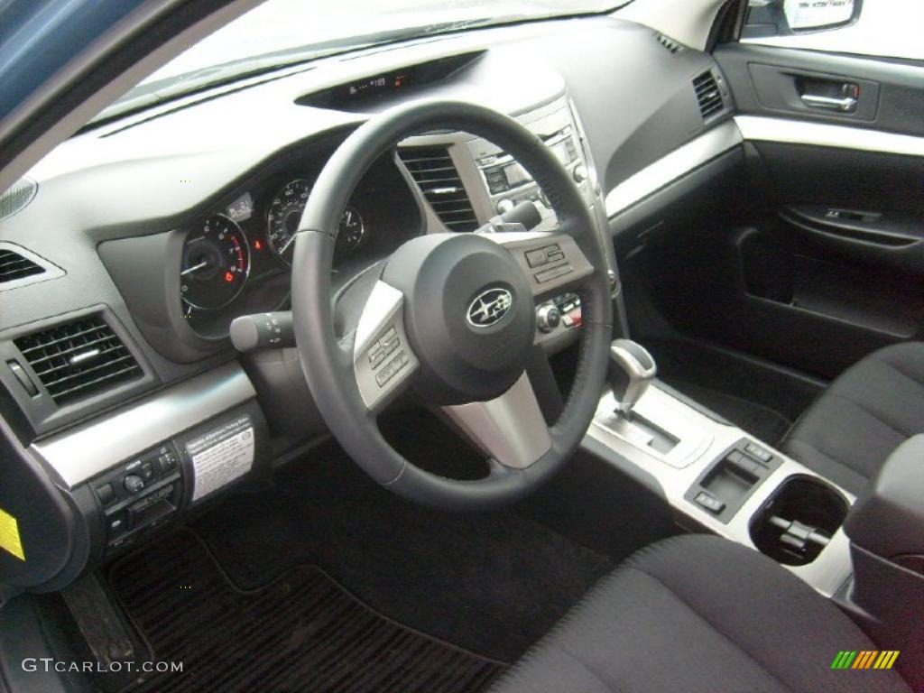 Off-Black Interior 2011 Subaru Legacy 2.5i Premium Photo #41319430