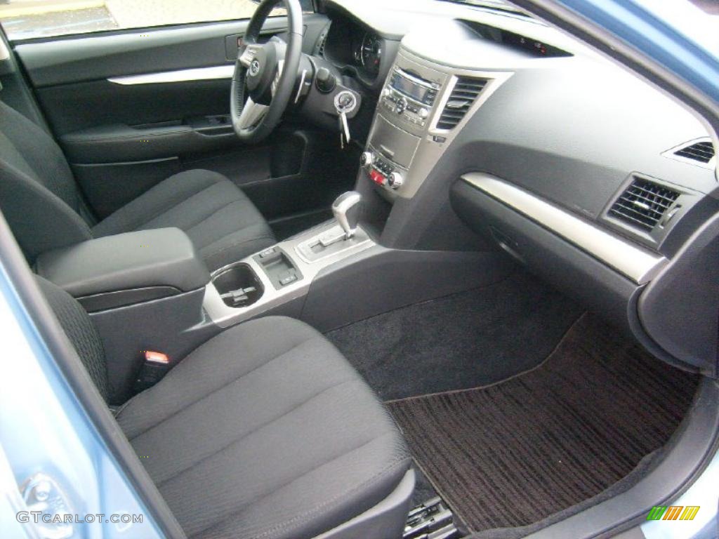 Off Black Interior 2010 Subaru Legacy 2.5i Premium Sedan Photo #41319978