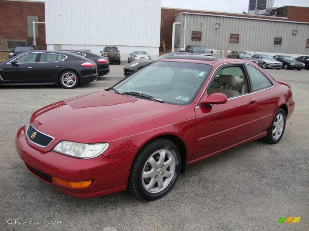 Inza Red Pearl 1998 Acura CL 3.0 Premium Exterior Photo #41320098