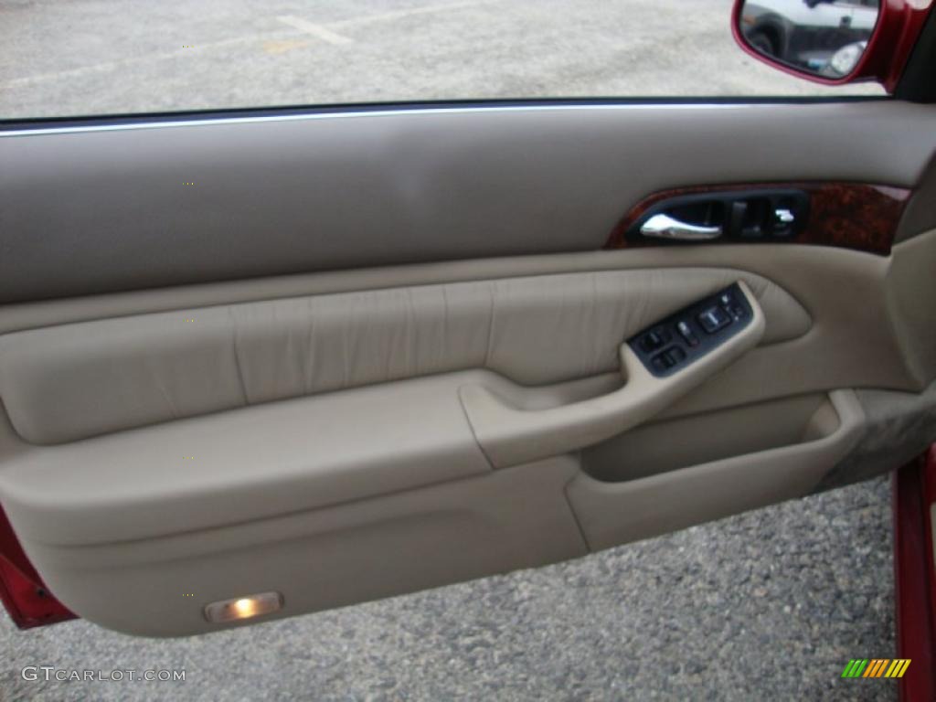 1998 Acura CL 3.0 Premium Parchment Door Panel Photo #41320290